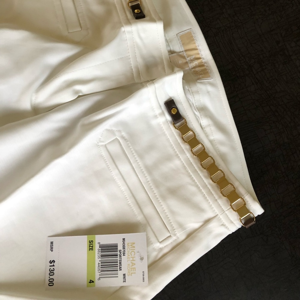 MICHAEL KORS- White Pant